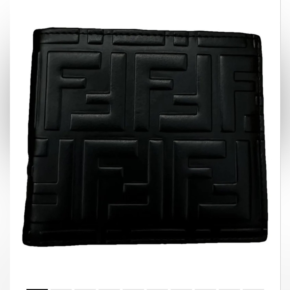 FENDI FF Bifold Men Wallet - Picture 2 of 10